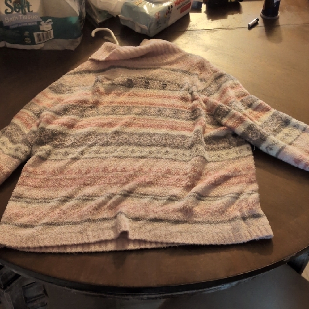 Cozy Striped Women's Sweater